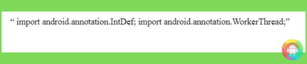 Error: Package Android.Support.Annotation Does Not Exist