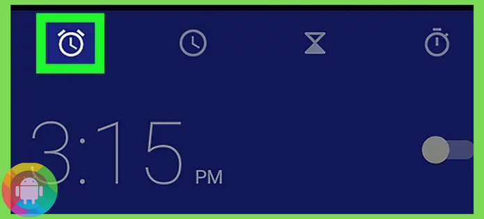 How can I set an alarm on Android 