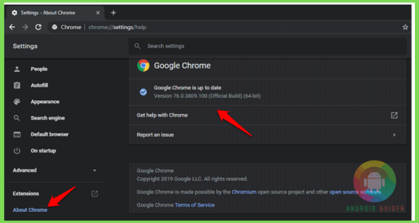 How To Correct Chrome Continue Where You Left Off