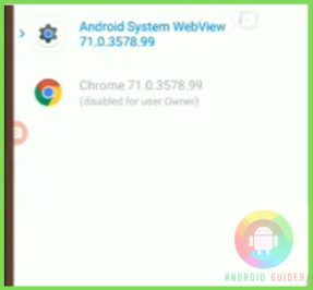 Why Can't I Re-enable The Android System Webview