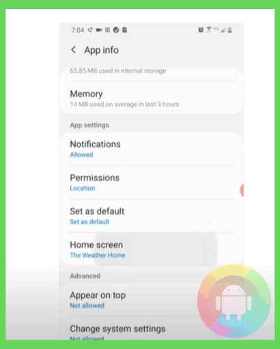 How to Uninstall the Invasive Weatherport App on an Android Phone